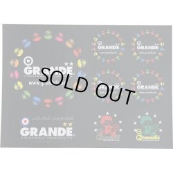 画像1: GRANDE STICKER BLACK