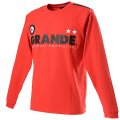 GRANDE プロトタイプ　ロングスリーブTシャツ　 レッドｘブラック