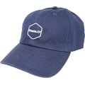 Grande.F.P.ヘキサゴンマーク刺繍WASHED TEILL BB.CAP　ネイビー