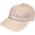 Grande.F.P.ヘキサゴンマーク刺繍WASHED TEILL BB.CAP　ベージュ