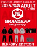 【先行予約：2025年1月1日発売〜お届け商品】【2025年.GRANDE.F.P福袋】【S〜XXL:BIGサイズ対応】】2025年.GRANDE.F.P.プレミアム.リミテッド【福袋】ブラックｘグレー　バージョン