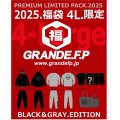 【2025年.GRANDE.F.P　WEB.SHOP限定：4Lサイズ福袋】2025年.GRANDE.F.P.プレミアム.リミテッド【福袋】　　【先行予約：2025年1月1日発売〜お届け商品】ブラック＆グレー　バージョン