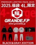 【先行予約：2025年1月1日発売〜お届け商品】【2025年.GRANDE.F.P　WEB.SHOP限定：4Lサイズ福袋】2025年.GRANDE.F.P.プレミアム.リミテッド【福袋】ブラック＆グレー　バージョン