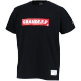 画像: GRANDE.F.P PRINT S/S-T ブラックｘホワイト