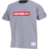 画像: GRANDE.F.P PRINT S/S-T グレーｘブラック