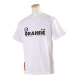 画像: 【ジュニアサイズ対応】GRANDE MONOGRAM PROTO TYPE DRY MESH T-SHIRTS WHITE/BLACK