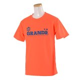 画像: 【ジュニアサイズ対応】GRANDE MONOGRAM PROTO TYPE DRY MESH T-SHIRTS N.ORANGE/NAVY