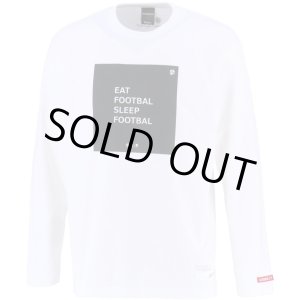 画像: BOX PRINT L/S-T WHITE