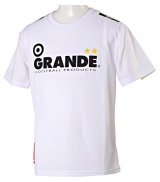 画像: 【ジュニアサイズ対応】GRANDE PROTO TYPE DRY MESH KIDS T-SHIRTS ホワイト×ブラック