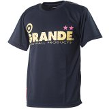 画像: 【ジュニアサイズ対応】GRANDE COLORFUL DOT PROTO TYPE DRY MESH T-SHIRTS NAVY/YELLOW