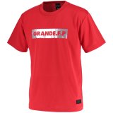 画像: 【BIGサイズ対応】GRANDE.F.P.ハイパーメタリックロゴ.ドライメッシュＴシャツ　レッド