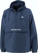 画像: 【BIGサイズ対応商品GRANDE.F.P　EMBROIDアノラックジャケット　 ネイビー