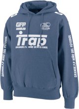 画像: 【BIGサイズ対応商品】GRANDE.F.P.Trap.ヘヴィーウエイトプルパーカー　ストーンブルーｘホワイト