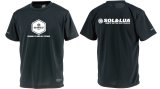 画像: 【BIGサイズ対応商品】BIGヘキサゴンプリント半袖Tシャツ　ブラックｘホワイト