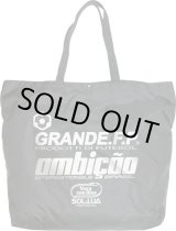 画像: GRANDE.F.P.LIMITED.BIGトートBAG　ブラックｘホワイト