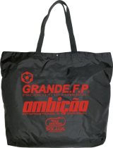 画像: GRANDE.F.P.LIMITED.BIGトートBAG　ブラックｘレッド