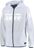 画像2: GRFP.ドライ.スウェットジップパーカー　ホワイトｘホワイト