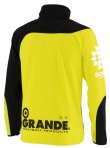 画像6: 【ジュニア〜大人サイズ対応・GRANDE.F.P.WEBショップ限定】GRANDE.FP.ウォームアップライトジャージ．セット　ブラックｘゴールドイエロー