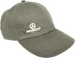 画像1: GRANDE.F.P.ヘキサゴン刺繍WASHED TWILL BB.CAP　オリーブ