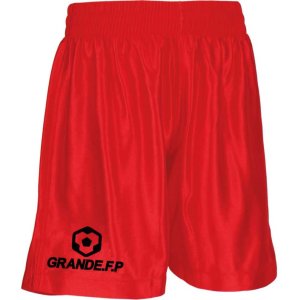 画像: 【ジュニアサイズ】GRANDE.F.P ベーシックサッカーパンツ.【練習用】 　レッド