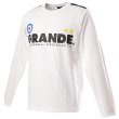 画像1: GRANDE プロトタイプ　ロングスリーブTシャツ　 ホワイトｘブラック