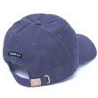 画像2: Grande.F.P.ヘキサゴンマーク刺繍WASHED TEILL BB.CAP　ネイビー