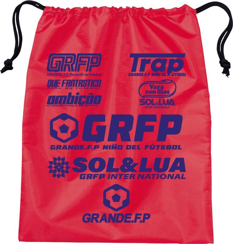 画像1: GRANDE.F.P.SOL&LUAナイロンマルチシューズケース　レッドｘネイビー